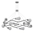 Adrianna Crystal Chandelier - Elegant Lighting Solution 3D model small image 2