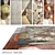 Luxurious Silk and Wool Carpets (5pcs) - Part 612 3D model small image 1