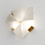 Alabaster Triangular Wall Lamp - Bella Bianco 3D model small image 2