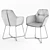 Nicolas Laredo Dining Chair Collection 3D model small image 4