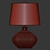 Elegant Belize Table Lamp 3D model small image 3