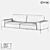 Modern LoftDesign Sofa 3974 3D model small image 2