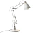 Adjustable Black Work Lamp - IKEA Tertial 3D model small image 6
