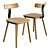 Maruni T1 Chair: Modern Elegance 3D model small image 4