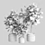 3D Indoor Plant Collection with Marble Vase 3D model small image 3