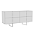 Angel Cerda Sideboard in Gray 3D model small image 2