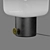 Sleek Martin Table Lamp 3D model small image 3
