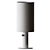 Sleek Metal Table Lamp 3D model small image 5