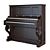 Melodic Mastery: PLEYEL WOLFF Vertical Piano 3D model small image 2