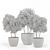 Concrete Pot Outdoor Tree 3D model small image 3