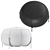 Saba GEO Leather Pouf: Stylish and Versatile 3D model small image 5