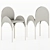 Elegant Beirut Chair: Stylish Upholstered Design 3D model small image 1
