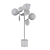 Matisse Tab Lamp: Stylish and Modern 3D model small image 2