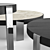 Modern Minotti Mattia Coffee Tables Set 3D model small image 2