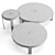 Modern Minotti Mattia Coffee Tables Set 3D model small image 5