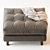 Modern Dennes Ottoman: Stylish and Versatile 3D model small image 3