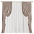 Revamped Curtain with Enhanced Design 3D model small image 1