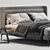 Modern Minimalist BoConcept Austin Bed 3D model small image 2