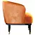 Italian Luxury Leather Armchair 3D model small image 4