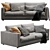 Modern Linteloo Mauro Sofa | Stylish and Comfortable 3D model small image 5