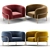 Elegant Sophie Armchair for Luxurious Comfort 3D model small image 2