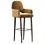 Modern Bar Chair: Sleek Design & Advanced Features 3D model small image 1