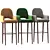 Modern Bar Chair: Sleek Design & Advanced Features 3D model small image 3