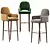 Modern Bar Chair: Sleek Design & Advanced Features 3D model small image 4