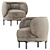 Modern Comfort: Wittmann VUELTA 80 Armchair 3D model small image 4