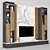 Modern TV Stand 038: Stylish and Functional 3D model small image 2