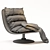 Modern Vray Armchair: 3D Max + FBX + OBJ 3D model small image 5