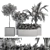 Green Oasis: Indoor Plant Set 188 3D model small image 4