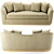 Arabella Velvet Sofa: Luxurious and Timeless 3D model small image 4