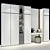 Modern Hallway Composition Set 168 3D model small image 3