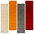 Elegant Carpet Runners | Stylish 80x300cm 3D model small image 1