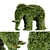 Regal Elephant Decorative Tree 3D model small image 1