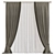 Elegant Drapery 818 3D model small image 1