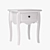 Elegant Lison Bedside Table - La Redoute Intérieurs 3D model small image 1