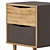  Stylish Bedside Table | 47x62x40 cm 3D model small image 3