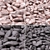 Zebra Marble Quartzite Pebbles 3D model small image 7