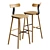 Maruni T3 High Bar Stool: Elegant Design & Versatile Choices 3D model small image 4