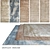 Luxury Silk Carpets Set (5 Pieces) 3D model small image 1