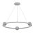 Shimmering Halo Pendant Chandelier 3D model small image 2