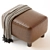 Plush Club Ottoman: Sesame Sensation 3D model small image 2