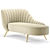 Luxurious Margo Chaise: Elevated Comfort 3D model small image 1