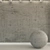 Title: Vintage Concrete Wall: Rough, Textured, Grey 3D model small image 1