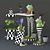 MacKenzie-Childs Courtly Check Decor Set 3D model small image 1