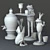 MacKenzie-Childs Courtly Check Decor Set 3D model small image 3