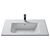 Roca The Gap Unik Washbasin - Sleek and Practical 3D model small image 1