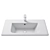 Roca The Gap Unik Washbasin - Sleek and Practical 3D model small image 2